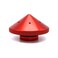 Evaty Eliminator Trolling Boat Motor Replacement Prop Nut GFELMKBKDP Replace for TH Marine Compatible with MinnKota 80 101 and 112 Red