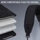 LZFAN Bag Shoulder Strap Single Padded Adjustable Straps Universal ReplacementAll in Black