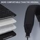 LZFAN Bag Shoulder Strap Single Padded Adjustable Straps Universal ReplacementAll in Black