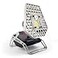 STKR Concepts Modern Mobile Task Light 1200 Lumens for Home and Camping Silver