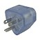 Conntek 14101LT 15Amp Male Plug to 30Amp RV Female Connector with Power Neon Light Clear Blue