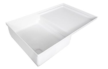 ICON 12893 Combo Shower Pan SP400 Polar White