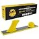 Dura-Gold DuraGold Pro Series Firm Flex Longboard Hand Sanding File Block Hook Loop Backing PSA Adapter Pad Use Continuous Rolls or Sandpaper Sander Sheets Flexible Sand Contoured Surface Auto Wood