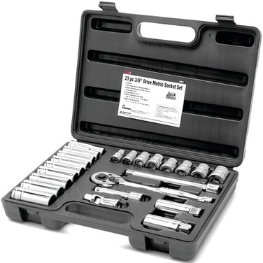 Performance Tool W38914 38Inch Drive MET Socket Set 23 Piece 1Pack