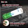 JEUCLEL 22mm 12Drive Wheel Protector Impact Socket Lug Nut Impact Socket NonMarring Lug Nut Thin Wall Deep Socket Wheel Protector Hand Repair Tool