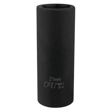 Performance Tool M871 12 Drive 21mm Deep Wall Impact Socket 1 Pack