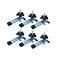 POWERTEC 71168P3 TTrack Hold Down Clamps 512 L x 118 Width 6 PK