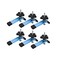 POWERTEC 71168P3 TTrack Hold Down Clamps 512 L x 118 Width 6 PK