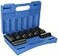 Grey Pneumatic 1708SN 12 Drive 8Piece 12Point SpindleAxle Nut Socket Set