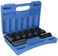 Grey Pneumatic 1708SN 12 Drive 8Piece 12Point SpindleAxle Nut Socket Set