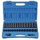 Grey Pneumatic 30 Pc 12 Drive 6 Point Metric Standard and Deep Impact Socket Set