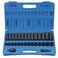 Grey Pneumatic 30 Pc 12 Drive 6 Point Metric Standard and Deep Impact Socket Set