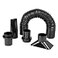 POWERTEC 70208 Dust Collection Flexible Hose Kit 214 Black