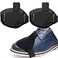 Frienda 2Piece Motorcycle Shoe Protector Rubber Shift Pad Black