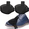 Frienda 2Piece Motorcycle Shoe Protector Rubber Shift Pad Black