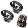 elechawk 2 Set FPV Drone Lock Mount for Backpack Plugin Accessories DIY Bundle Mount Hanging Buckle with Battery Straps for FPV Quadcopter