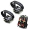 elechawk 2 Set FPV Drone Lock Mount for Backpack Plugin Accessories DIY Bundle Mount Hanging Buckle with Battery Straps for FPV Quadcopter
