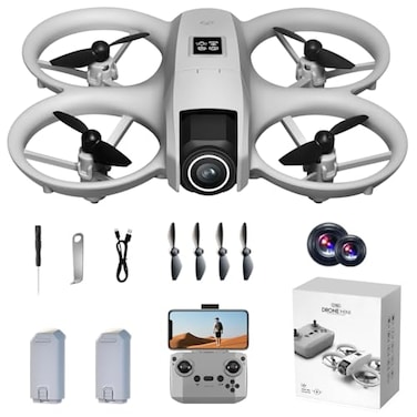SuperRC RC Drone with HD Camera for Beginners Adults Under 249g Lightweight Mini Drones with Body Lights 360 Rolling OneKey TakeoffLanding Remote Control Quadcopter with Gesture Control Headless Mode