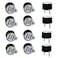 bnafes Super Loud 5V Active Alarm Buzzer Beeper Tracker 9X55mm for FPV Racing Drone RC Quadcopter PDB Flight Control 12 PCS