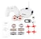 Tiny Hawk EZ Pilot Indoor Outdoor Racing FPV Drone RTF KIT for Kids and Beginners 58g With Goggles and Controller