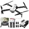 Holy Stone FPV Drone with 1080P HD Camera for Beginner Adults and Kids HS280D Foldable RC Quadcopter with Brushless Motor Optical Flow Tap Fly Voice Control Gesture Selfie 2 Modular Batteries