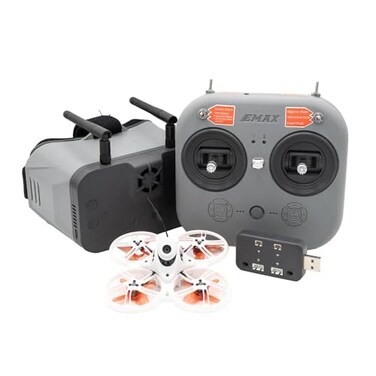 Tiny Hawk Tinyhawk 3 PLUS RTF Kit Ready To Fly ELRS Analog FPV Drone Mini Racing Quadcopter Durable Frame with Controller and Goggles for Beginners
