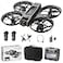 SuperRC RC Drone with HD Dual Camera for Adults FPV Drones with HD Screen on Controller Brushless Motor Optical Flow Positioning Headless Mode Gesture Photo Remote Control Quadcopter BeginnerFriendly