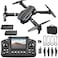 elecci E99 Drone with Screen Controller Twobatteries Altitude Hold One Key Take OffLanding Active Obstacle Avoidance with Black Outdoor Carrying Case Black 2 batteries