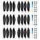 YETEETH 24Pcs Mavic Mini Propellers Accessories Compatible with DJI Mavic Mini Drone Replacement LowNoise and QuickRelease Blades Props