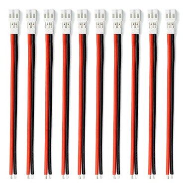 elechawk 10pcs Upgraded Tiny Whoop JSTPH 20 Female Connector Cable for Battery JJRC H36 H67 Blade Inductrix E010 E013