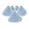Beba Bean Peepee Teepee Terry Blue Cello Bag5 pack