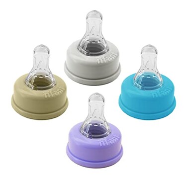 NFANT nfant Nipples Ready to Use Nipple Flow Selection Kit 4Pack