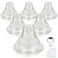 joyfeed Sippy Cup Nipples for NUK Active Sippy Cup and Learner CupVariable Flow Silicone Replacement Nipple6 Months6 Count