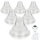 joyfeed Sippy Cup Nipples for NUK Active Sippy Cup and Learner CupVariable Flow Silicone Replacement Nipple6 Months6 Count