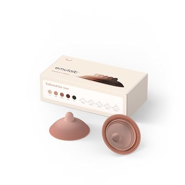 Emulait Baby Bottle Nipple 2 Pack Medium 16 mm