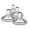 NANOB&Atilde;&permil;B&Atilde;&permil; Nanobebe Nipples Baby Bottle Nipples Silicone Nipple Triple Vented Ready to Use 4Pack Medium Flow
