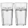 Reflo Smart Cup Bundle Clear 2Pack Montessori Weaning Transition Training Cup SlowSpill OpenRim Design 360 SlowFlowControl BPAFree Made in USA EGuide via QR Code