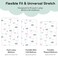 Yoofoss Pack and Play Sheets Fitted Mini Crib Sheets 2Pack for Pack N Play Mattress Stretchy Playard Sheet Soft and Breathable Cloud