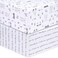 Sammy & Sammy Lou Scandi Animals 2Pack Microfiber Fitted Crib Sheet Set Fits Standard Crib Mattress 28 in x 52 in Fully Elasticized