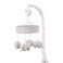 NoJo Dreamer Grey Elephants Musical Mobile
