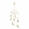 Mud Pie Nursery Crib Bunny Mobile White