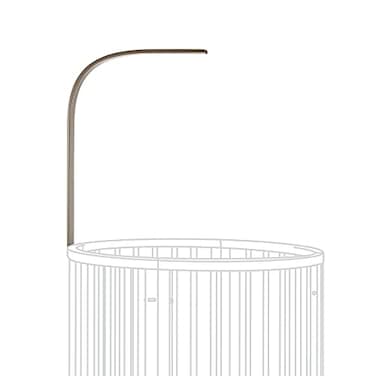 Stokke Sleepi Hazy Grey Canopy Drape Rod