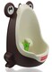 FORYEE Foryee Cute Frog Potty Training Urinal for Boys with Funny Aiming Target Coffee