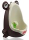 FORYEE Foryee Cute Frog Potty Training Urinal for Boys with Funny Aiming Target Coffee