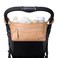 Itzy Ritzy Adjustable Stroller Caddy and Organizer Bag Featuring Front Zippered Pocket 2 BuiltIn Interior Pockets Adjustable Straps to Fit Nearly Any Stroller Chai