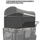LUAATT 4Sided Lightweight Elastic Mesh Sunshade Fence Compatible for Wonderfold W4W2 Wagon Stroller All ModelsNot Obstructing Vision Sunshade Net Black