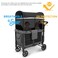 LUAATT 4Sided Lightweight Elastic Mesh Sunshade Fence Compatible for Wonderfold W4W2 Wagon Stroller All ModelsNot Obstructing Vision Sunshade Net Black