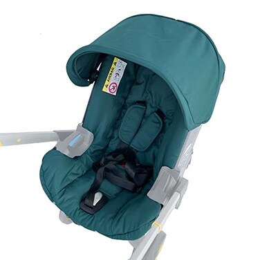 AICTIMO Seat Cushion Changing Kits Clothes Sun Shade Stroller Canopy Compatible with Doona Car Seat Stroller Green