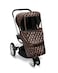 Manito Castle Beta Stroller Weather Shield Chocolate