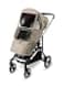 Manito Elegance Beta Stroller Weather ShieldRain Cover Beige